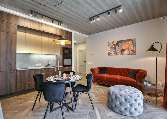 Cohost I Nicely Designed New W-garage Parking & Self Check-in Butas Vilnius